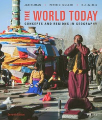 Imagen de portada: The World Today: Concepts and Regions in Geography 7th edition 9781119116363