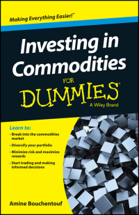 Cover image: Investing in Commodities For Dummies 1st edition 9781119122012
