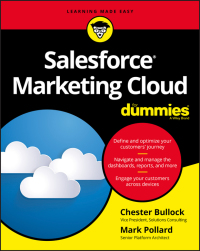 Imagen de portada: Salesforce Marketing Cloud For Dummies 1st edition 9781119122098