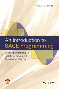 Cover image: An Introduction to SAGE Programming 1st edition 9781119122784
