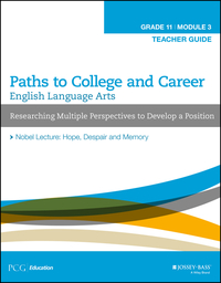 Cover image: English Language Arts, Grade 11 Module 3: Researching Multiple Perspectives to Develop a Position, Teacher Guide 1st edition 9781119124191