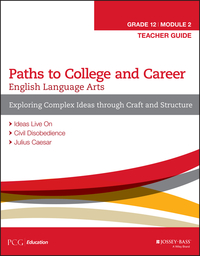 Cover image: English Language Arts, Grade 12 Module 2: Exploring Complex Ideas through Craft and Structure, Teacher Guide 1st edition 9781119124313