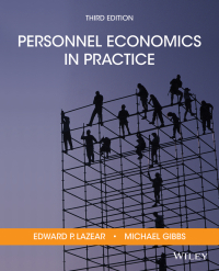 Cover image: Personnel Economics in Practice 3rd edition 9781118206720