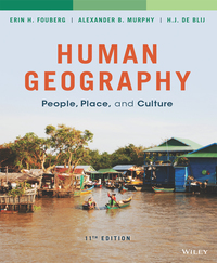 Cover image: Human Geography: People, Place, and Culture 11th edition 9781118793145