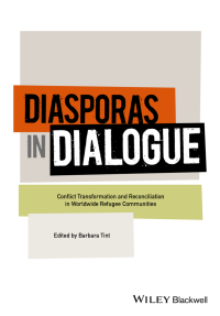 Imagen de portada: Diasporas in Dialogue 1st edition 9781119129776