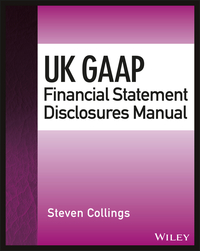 صورة الغلاف: UK GAAP Financial Statement Disclosures Manual 1st edition 9781119132752