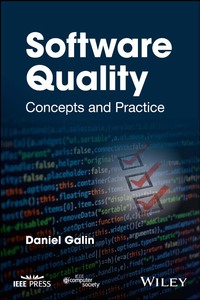 Cover image: Software Quality: Concepts and Practice 1st edition 9781119134497