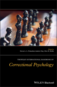 Cover image: The Wiley International Handbook of Correctional Psychology 1st edition 9781119139683