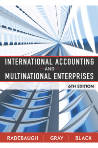 Omslagafbeelding: International Accounting and Multinational Enterprises 6th edition 9780471652694