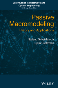 صورة الغلاف: Passive Macromodeling: Theory and Applications 1st edition 9781118094914