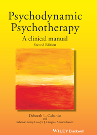 Cover image: Psychodynamic Psychotherapy: A Clinical Manual 2nd edition 9781119141983