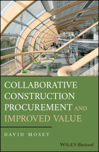 Imagen de portada: Collaborative Construction Procurement and Improved Value 1st edition 9781119151913