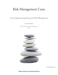 Cover image: Risk Management Cases: From Implementing Enterprise Risk Management 1st edition 9781119152934