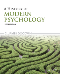 صورة الغلاف: A History of Modern Psychology 5th edition 9781118833759