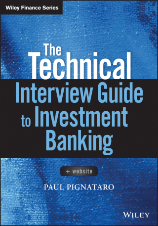 Imagen de portada: The Technical Interview Guide to Investment Banking, + Website 1st edition 9781119161394