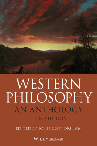 Cover image: Western Philosophy 3rd edition 9781119165729