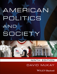 Cover image: American Politics and Society 9th edition 9781119167532