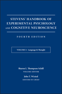صورة الغلاف: Stevens' Handbook of Experimental Psychology and Cognitive Neuroscience, Language and Thought: Developmental and Social Psychology 4th edition 9781119170693