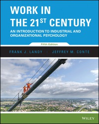 Cover image: Work in the 21st Century: An Introduction to Industrial and Organizational Psychology 5th edition 9781118976272