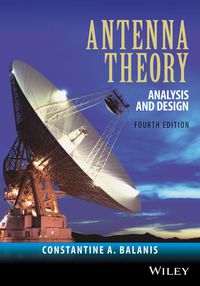 Cover image: Antenna Theory: Analysis and Design 4th edition 9781118642061