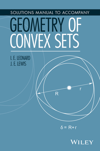 Immagine di copertina: Solutions Manual to Accompany Geometry of Convex Sets 1st edition 9781119184188