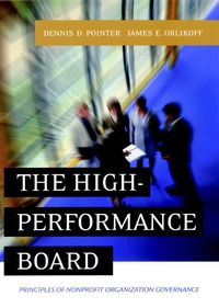 Imagen de portada: The High-Performance Board: Principles of Nonprofit Organization Governance 1st edition 9780787956974
