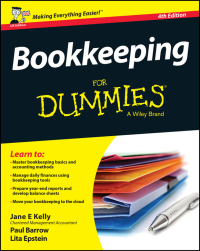 Cover image: Bookkeeping For Dummies 4th edition 9781119189138
