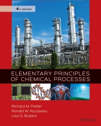 Titelbild: Elementary Principles of Chemical Processes 4th edition 9781118431221
