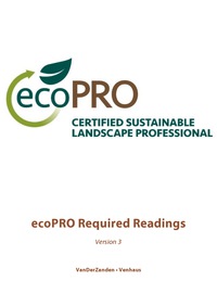 Cover image: ecoPRO Required Readings for Sustainable Landscape Pro 1st edition 9781119195535