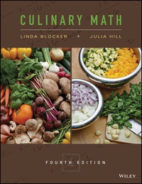 صورة الغلاف: Culinary Math 4th edition 9781118972724
