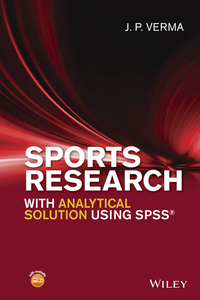 Cover image: Sports Research with Analytical Solution using SPSS 1st edition 9781119206712