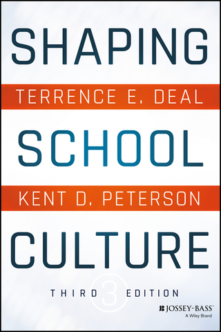 Titelbild: Shaping School Culture 3rd edition 9781119210191