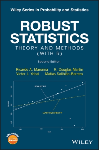 Cover image: Robust Statistics: Theory and Methods (with R), 2nd Edition 2nd edition 9781119214687