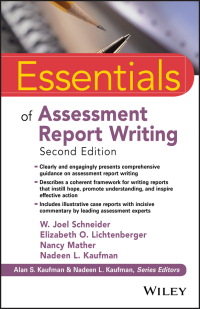 Cover image: Essentials of Assessment Report Writing 2nd edition 9781119218685