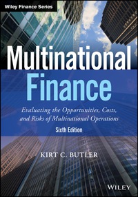 Cover image: Multinational Finance: Evaluating the Opportunities, Costs, and Risks of Multinational Operations 6th edition 9781119219682