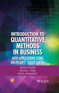 Cover image: Introduction to Quantitative Methods in Business: With Applications Using Microsoft Office Excel 1st edition 9781119220978