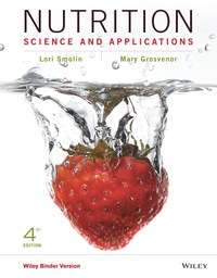 Imagen de portada: Nutrition: Science and Applications 4th edition 9781119087106