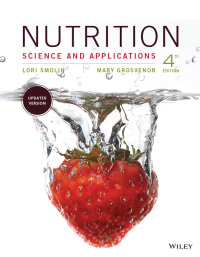 Cover image: Nutrition: Science and Applications 4th edition 9781119087106