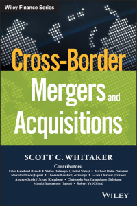 Imagen de portada: Cross-Border Mergers and Acquisitions 1st edition 9781119042235