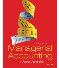 Cover image: Managerial Accounting 6th edition 9781119158011