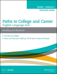 صورة الغلاف: English Language Arts, Grade 7 Module 4: Reading and Research, Teacher Guide 1st edition 9781119105206