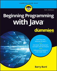 Cover image: Beginning Programming with Java For Dummies 5th edition 9781119235538