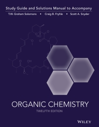 صورة الغلاف: Organic Chemistry, Student Study Guide & Solutions Manual 12th edition 9781119077329