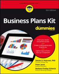 Cover image: Business Plans Kit For Dummies 5th edition 9781119245490