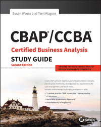 Cover image: CBAP / CCBA Certified Business Analysis Study Guide 2nd edition 9781119248835