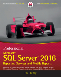 Cover image: Professional Microsoft SQL Server 2016 Reporting Services and Mobile Reports 1st edition 9781119258353