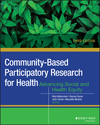 Titelbild: Community-Based Participatory Research for Health: Advancing Social and Health Equity 3rd edition 9781119258858