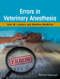 Cover image: Errors in Veterinary Anesthesia 1st edition 9781119259718