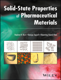 Cover image: Solid-State Properties of Pharmaceutical Materials 1st edition 9781118145302