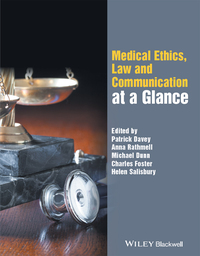 Cover image: Medical Ethics, Law and Communication at a Glance 1st edition 9780470670644